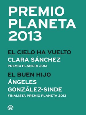 cover image of Premio Planeta 2013